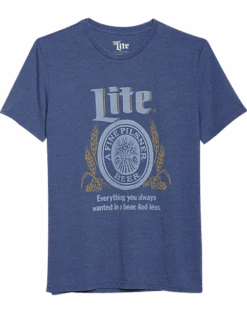 Lucky Brand Miller Lite® T-Shirt, Navy