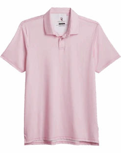 Report Collection Modern Fit Knit Polo, Pink