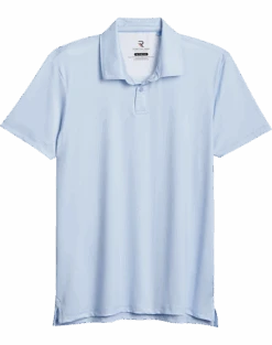Report Collection Modern Fit Knit Polo, Light Blue