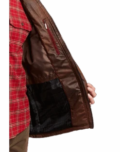 Rainforest Classic Fit Coat, Cognac -Mens Dress Shirts Store MW40 71F7 19 RAINFOREST COGNAC ALT2