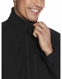 Weatherproof Modern Fit Soft Shell Jacket, Black 9 Weatherproof Modern Fit Soft Shell Jacket, Black -Mens Dress Shirts Store MW40 71FG 02 AWEARNESS KENNETH COLE BLACK SOLID ALT4