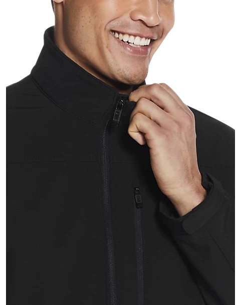Weatherproof Modern Fit Soft Shell Jacket, Black 5 Weatherproof Modern Fit Soft Shell Jacket, Black - Image 5