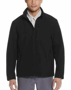Weatherproof Modern Fit Soft Shell Jacket, Black