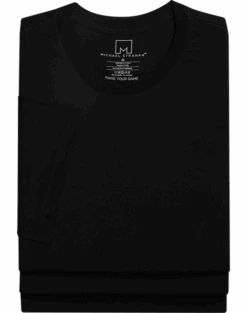 Michael Strahan Crew Neck Tees 3-Pack, Black