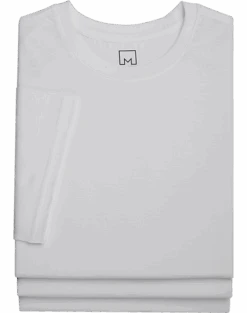 Michael Strahan Crew Neck Tees 3-Pack, White