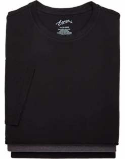 Egara Slim Fit Crewneck T-Shirt, 3-Pack, Black